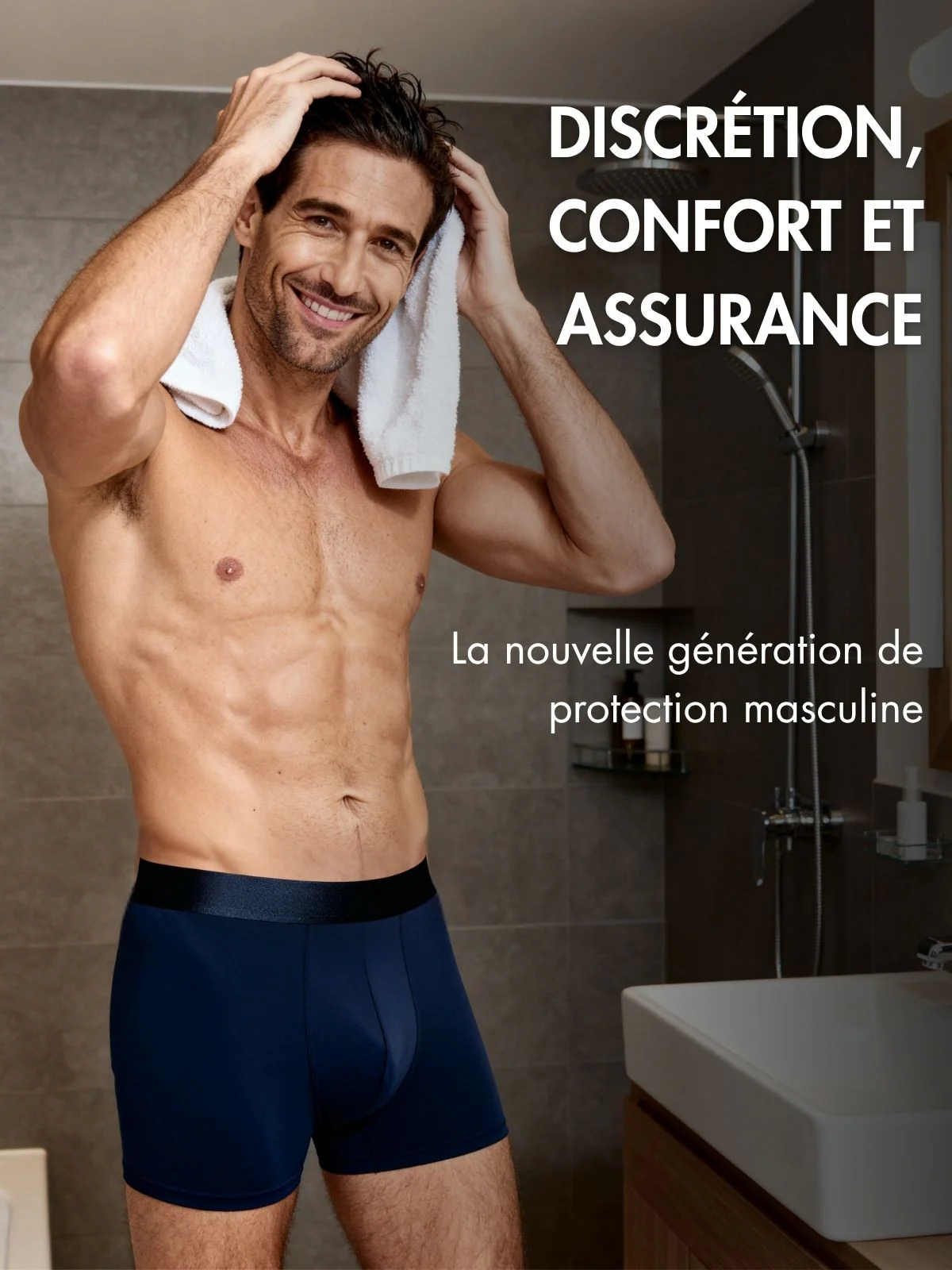 Boxer absorbant fuites urinaires légères Homme - Image 6