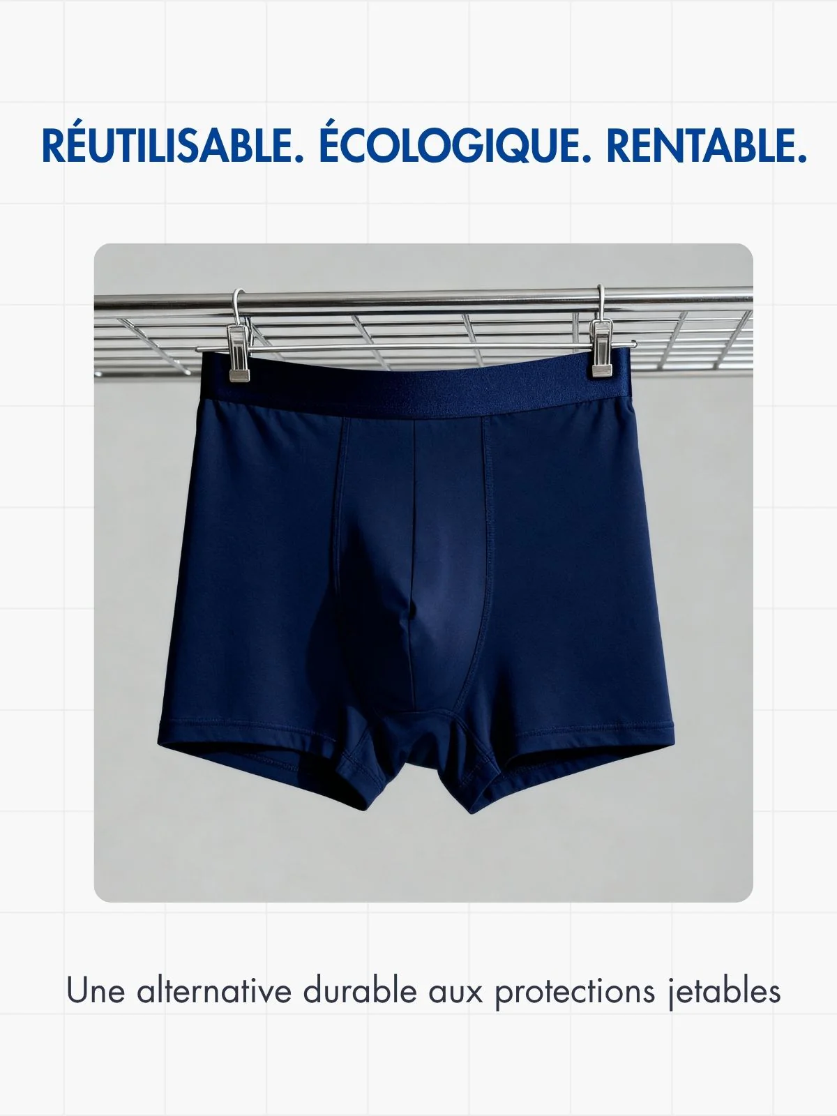 Boxer absorbant fuites urinaires légères Homme - Image 7
