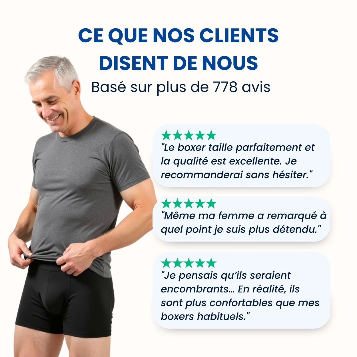 Boxer d’incontinence ultra-absorbant Homme - Image 5
