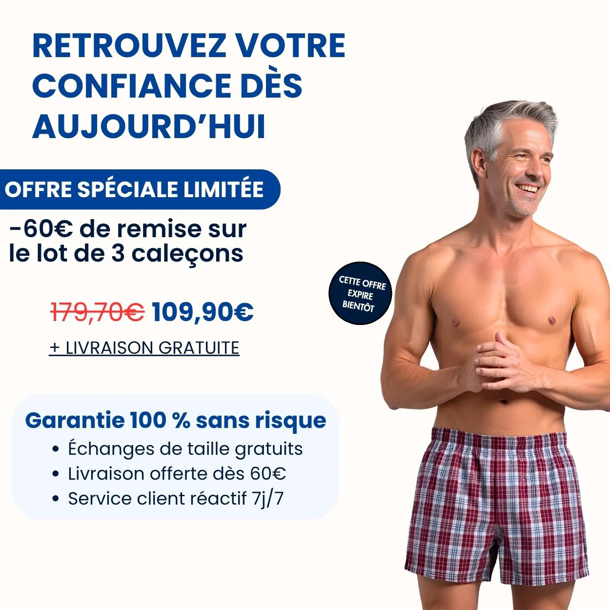 Caleçon d'incontinence ultra-absorbant Homme - Image 8