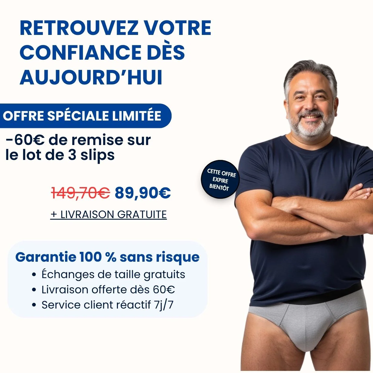 Slip d’incontinence ultra-absorbant Homme - Image 8