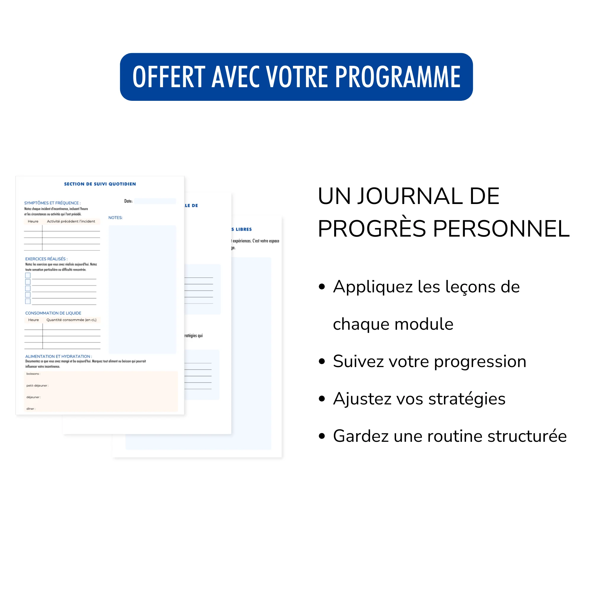 "Vaincre l'Incontinence Naturellement" : Programme Vidéo Exclusif OCTIPA - Image 3